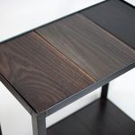 Accent Table / Oak & Steel